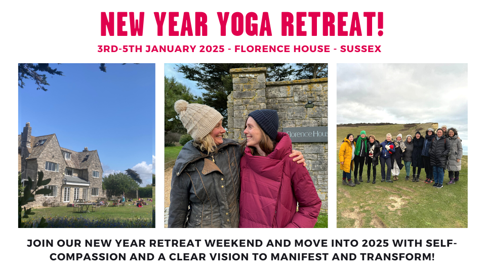 NEW YEAR YOGA RETREAT WEEKEND: 3RD-5TH JANUARY 2025!